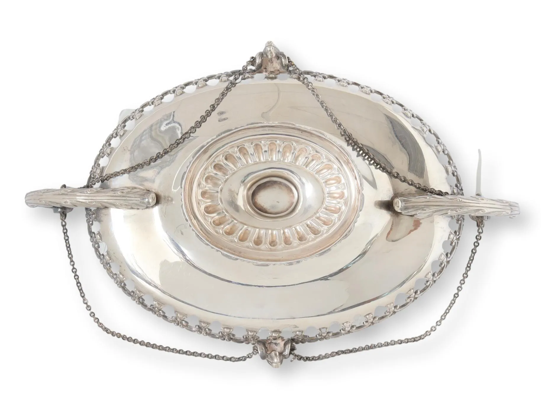 Antique English Silver-Plate Centerpiece