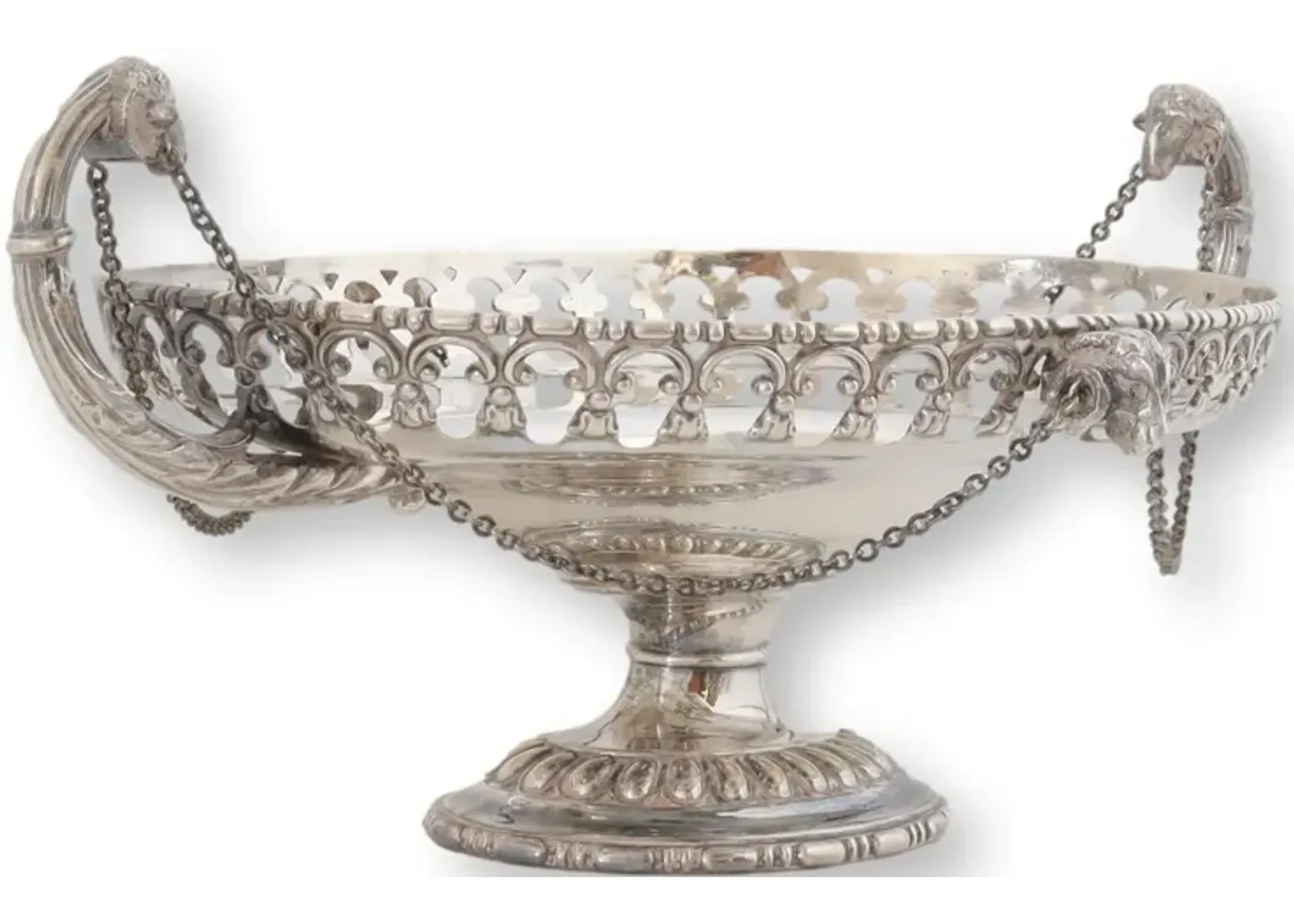 Antique English Silver-Plate Centerpiece