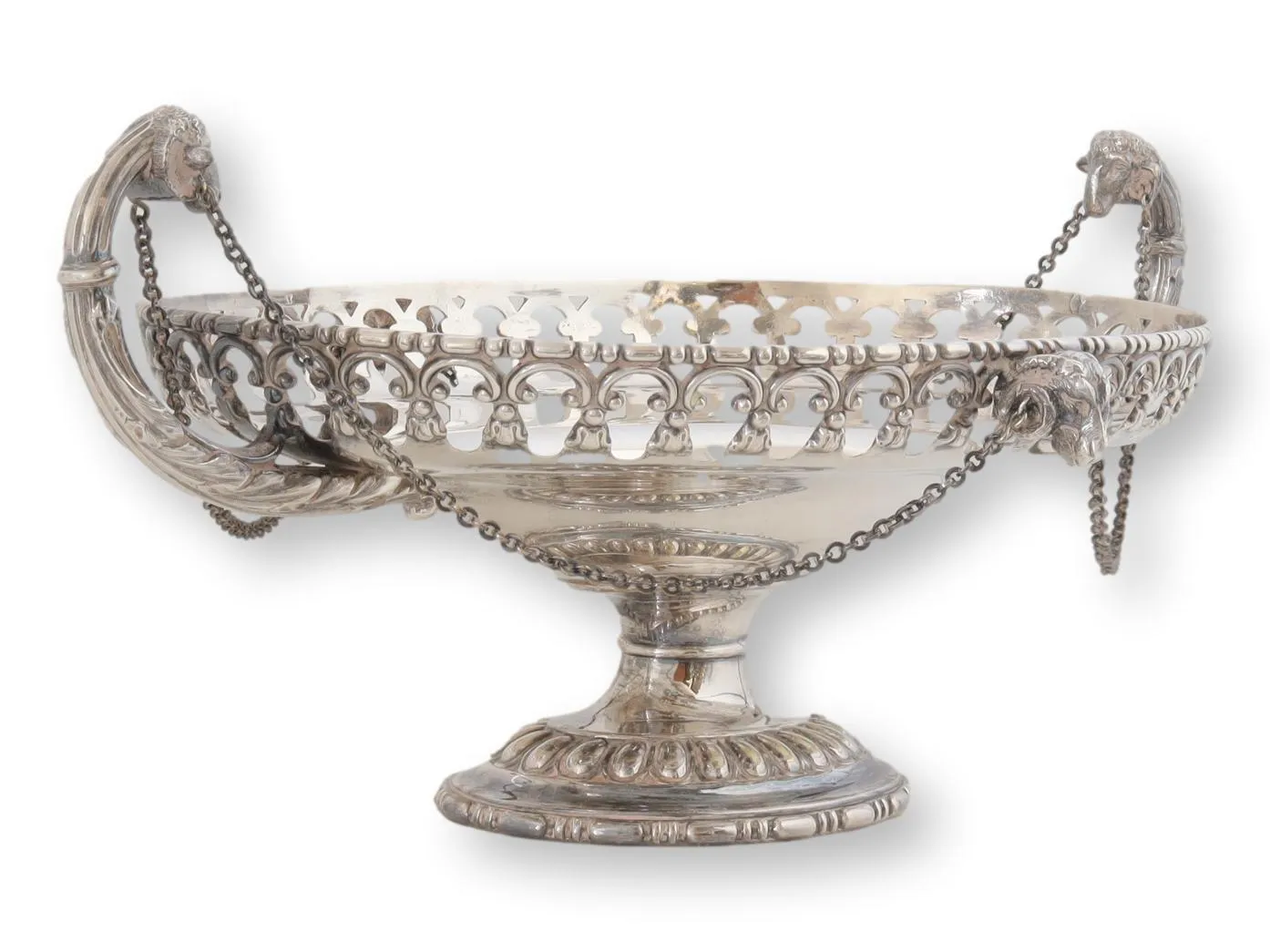 Antique English Silver-Plate Centerpiece