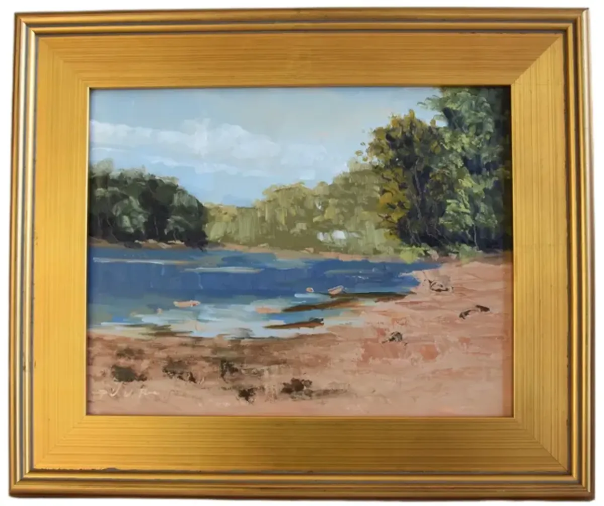 Osage River Missouri Landscape Painting