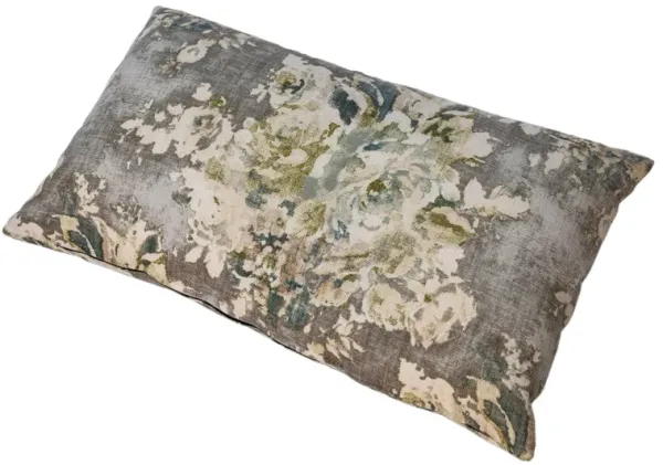 Heavy Linen Pillow/ Watercolor Design - Fleur de Lex Antiques