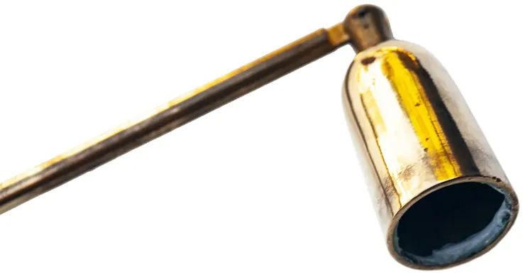 Heavy & Solid Brass Candle Snuffer