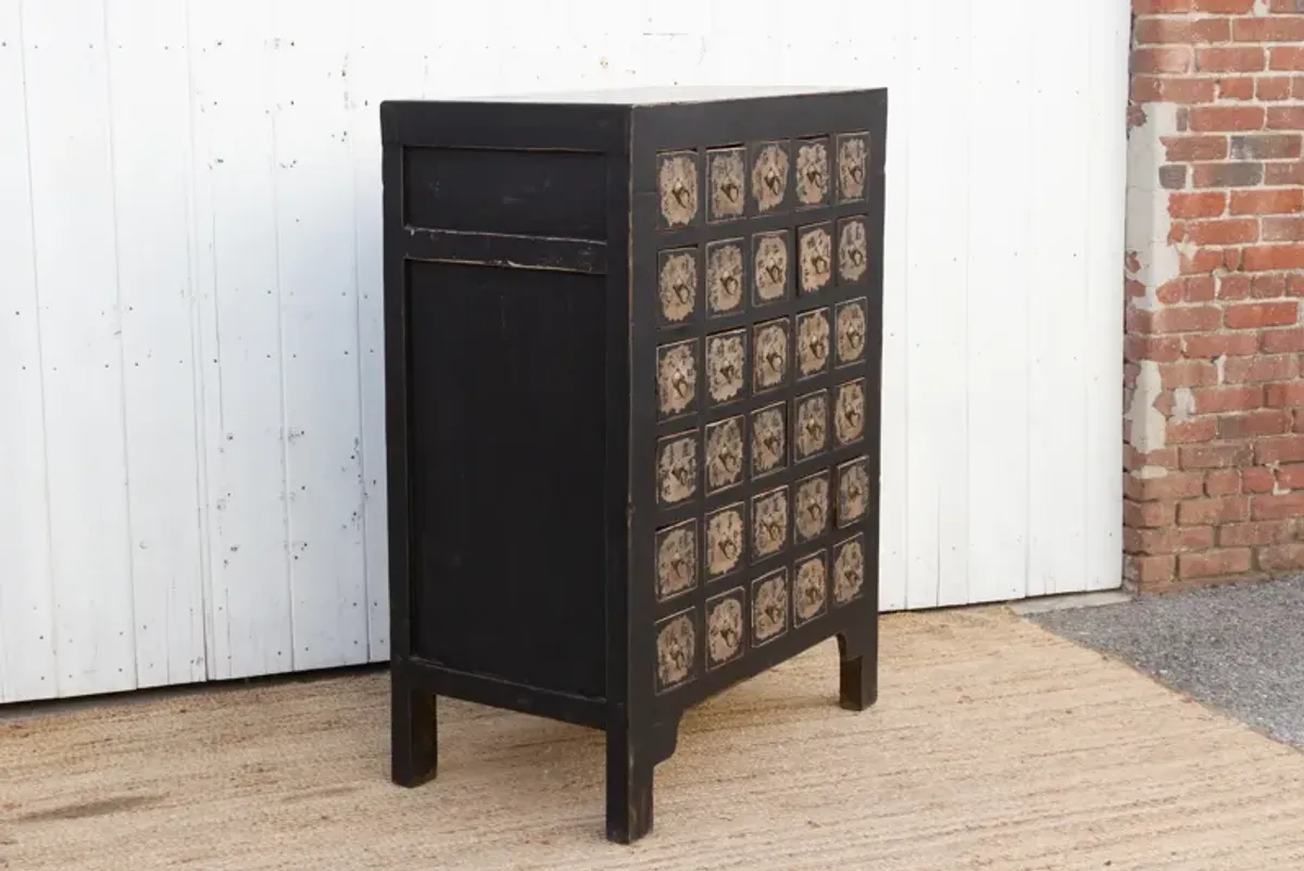 Chinese Apothecary 30-Drawer Dresser