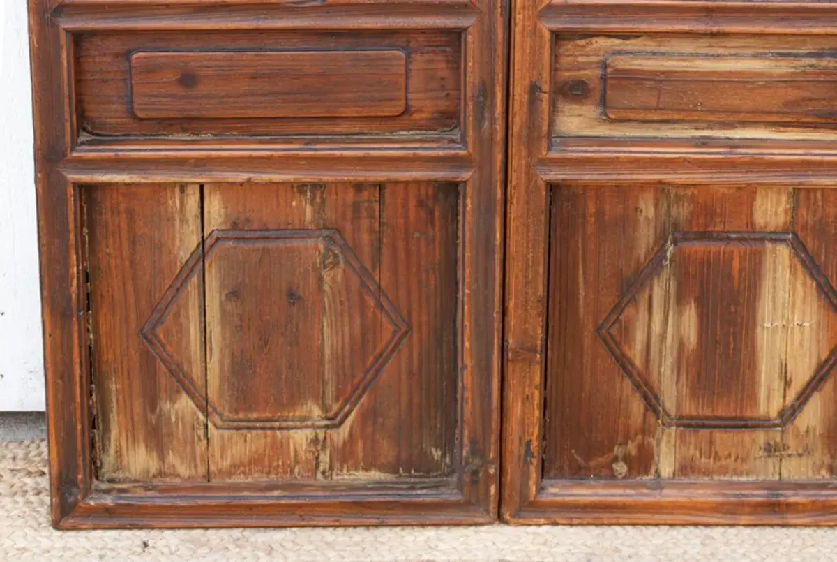 Set of 4,19th C. Farmhouse Screen Panels - Handcrafted