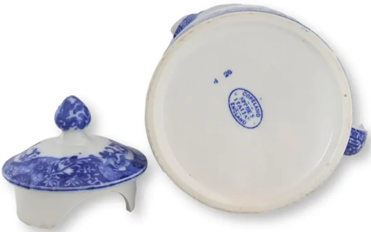 Copeland Spode's Italian Chocolate Pot - Blue