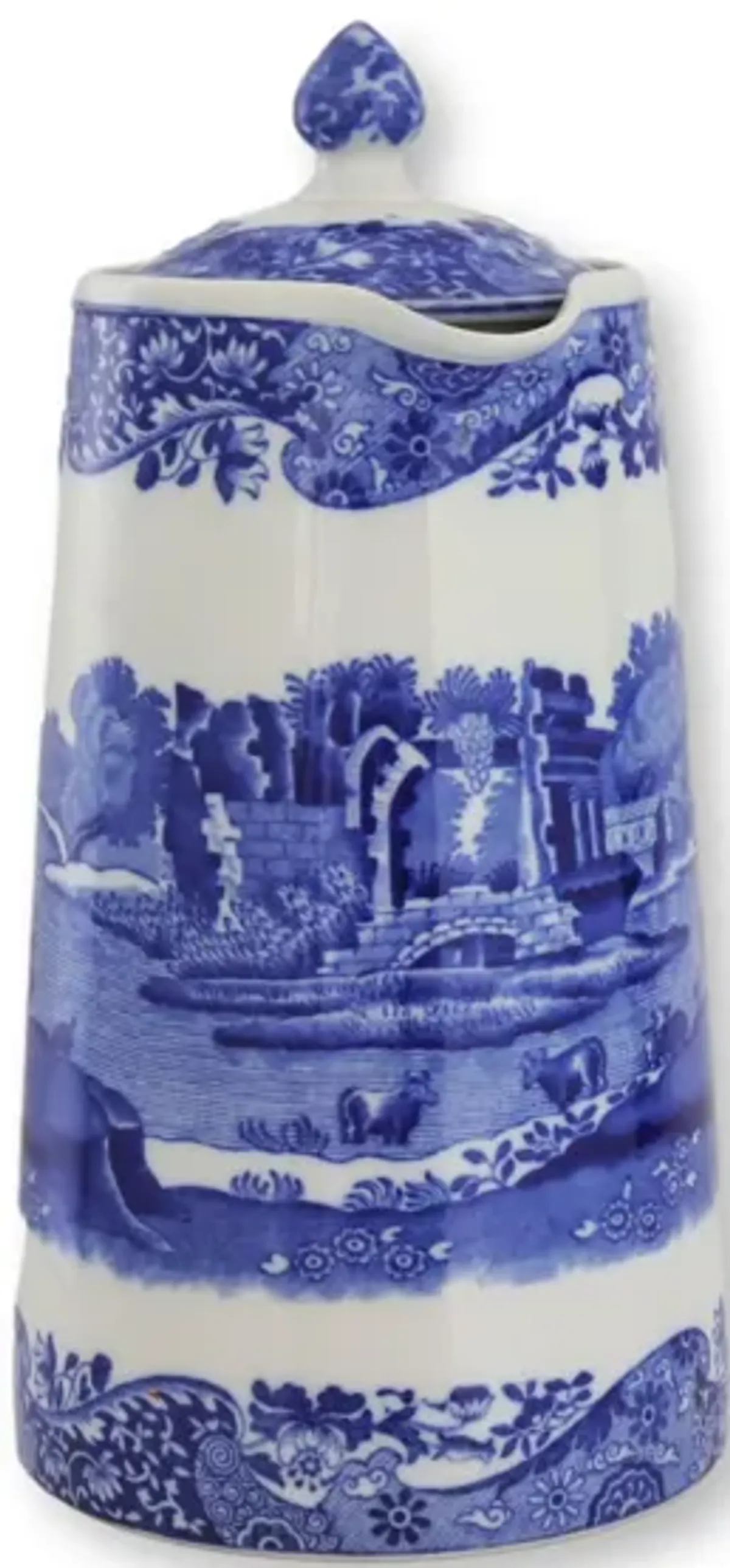 Copeland Spode's Italian Chocolate Pot - Blue