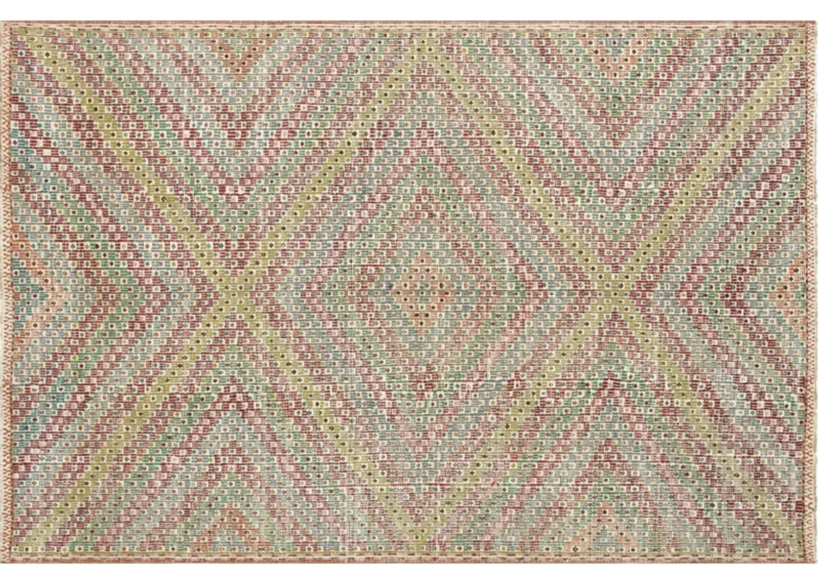 1960s Turkish Kilim - 6' x 9' - Handcrafted