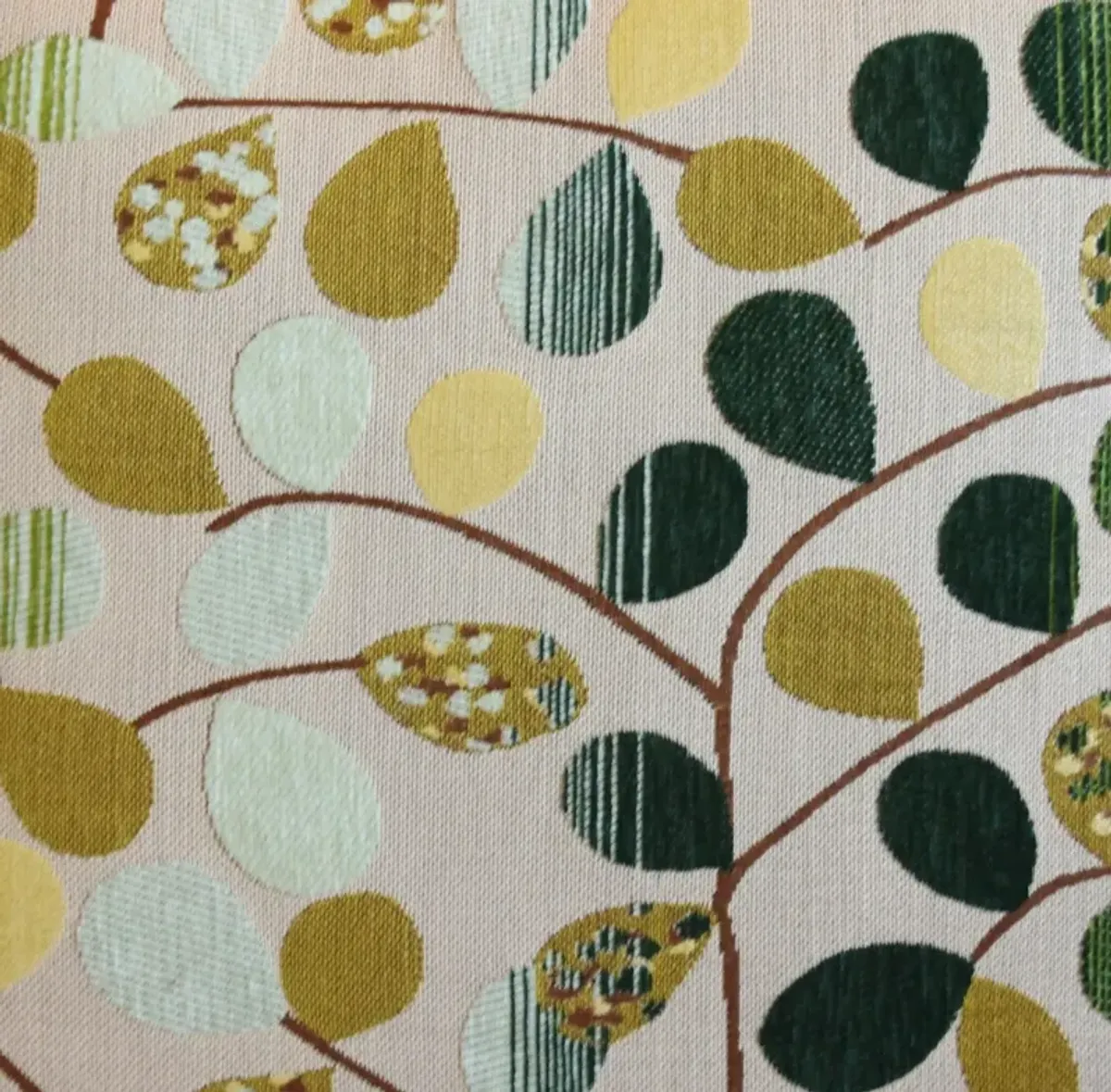 Contemporary Modern Botanical Pillow