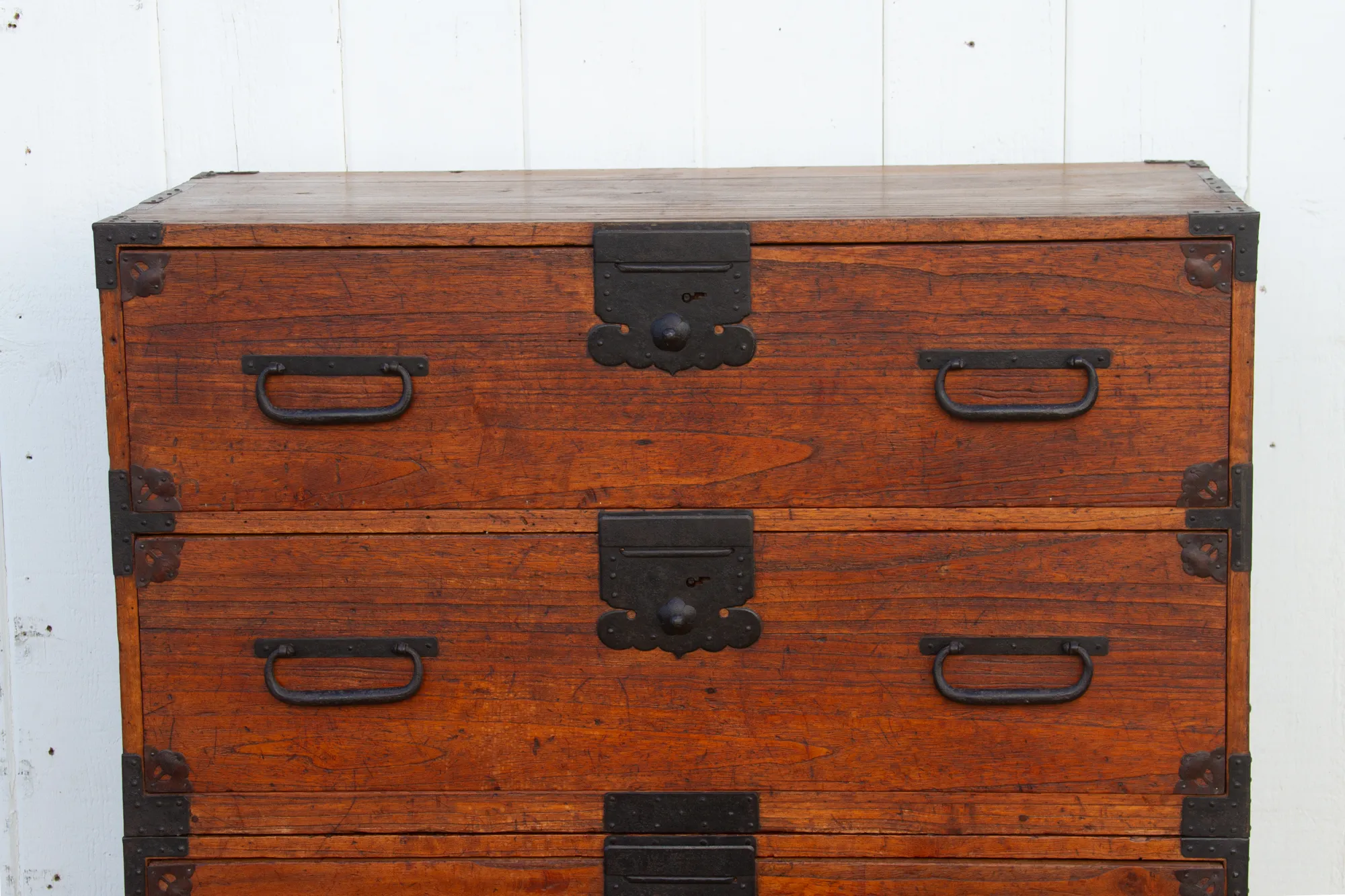 19th Century Rustic Tansu Dresser