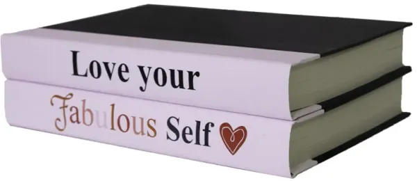 "Fabulous" Decorative Quote Book Stack - Booth & Williams