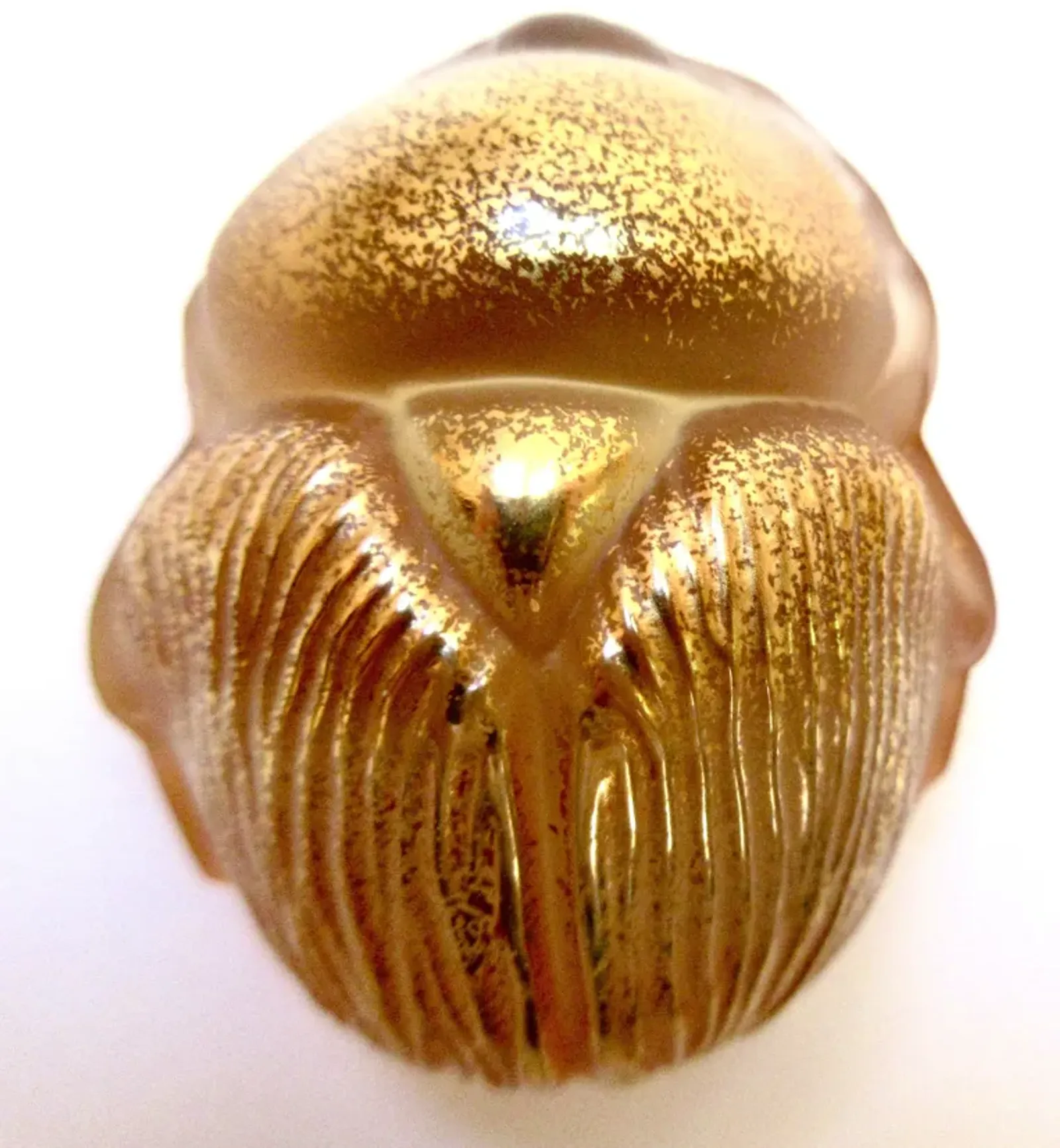 Lalique French Crystal Scarab