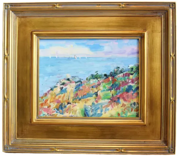 Coastal Landscape Seascape Oil Painting