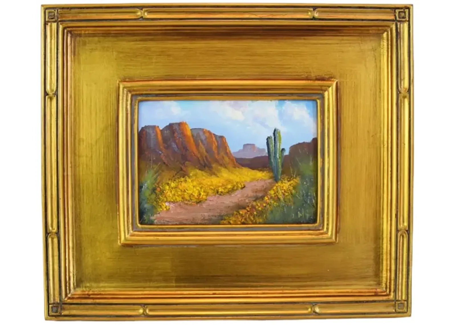 Southwestern Canyon Landscape Painting