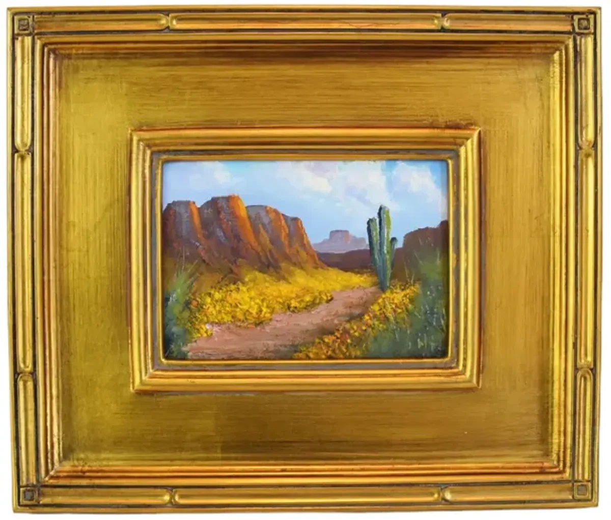 Southwestern Canyon Landscape Painting