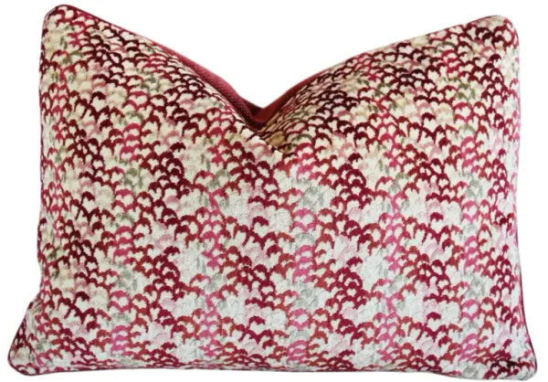 Cowtan & Tout Drake Ruby Velvet Pillow
