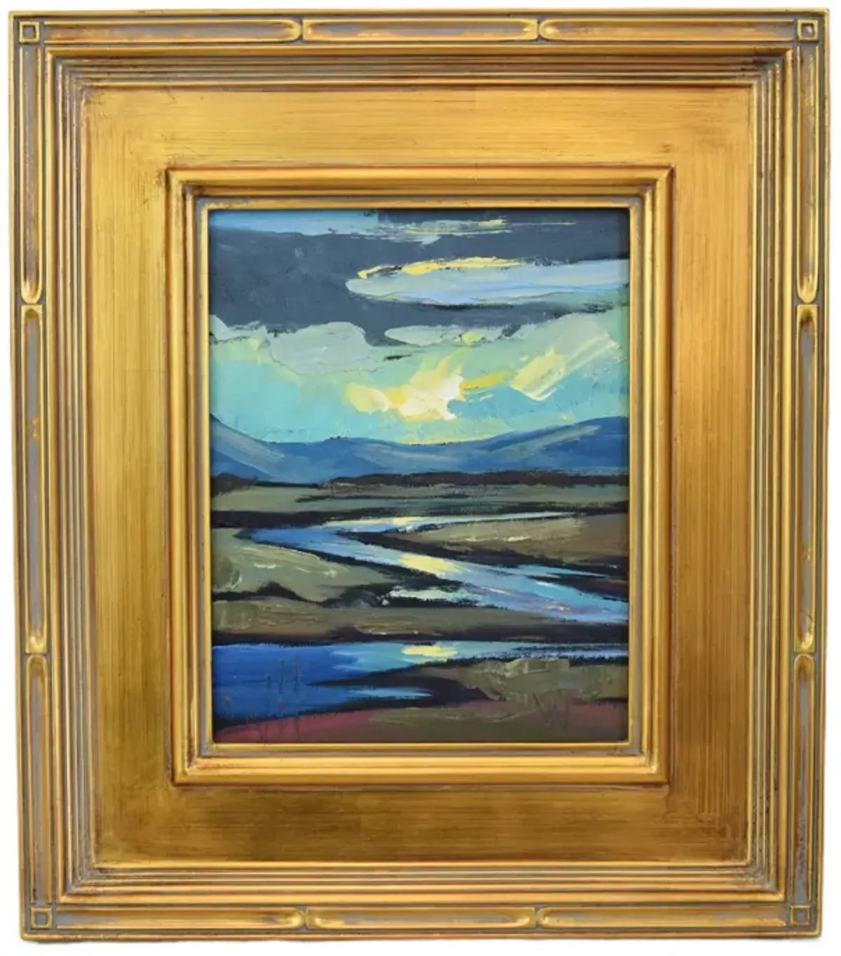 Wm. Hawkins Majestic Landscape Painting