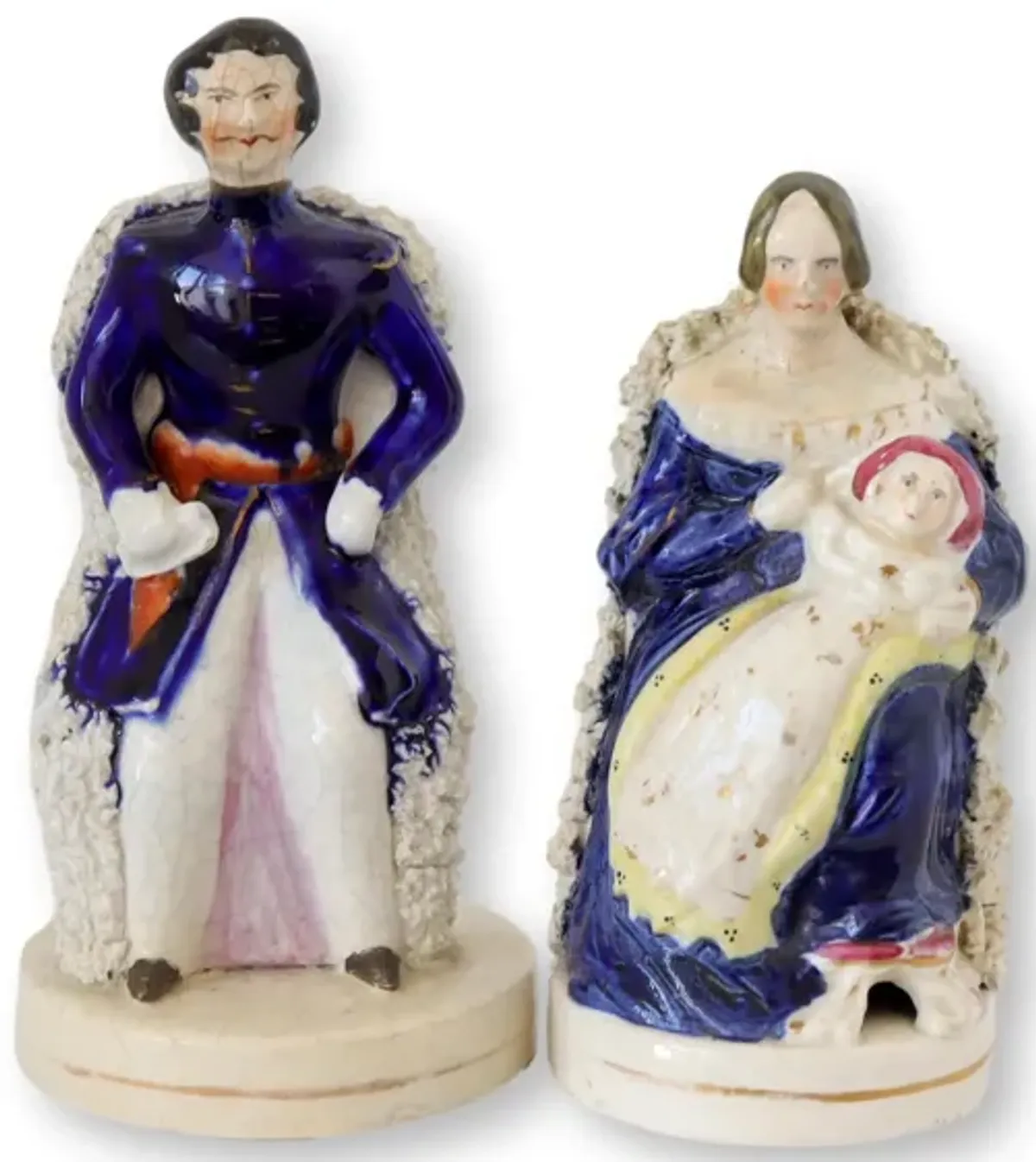 C.1840s Queen Victoria & Prince Albert