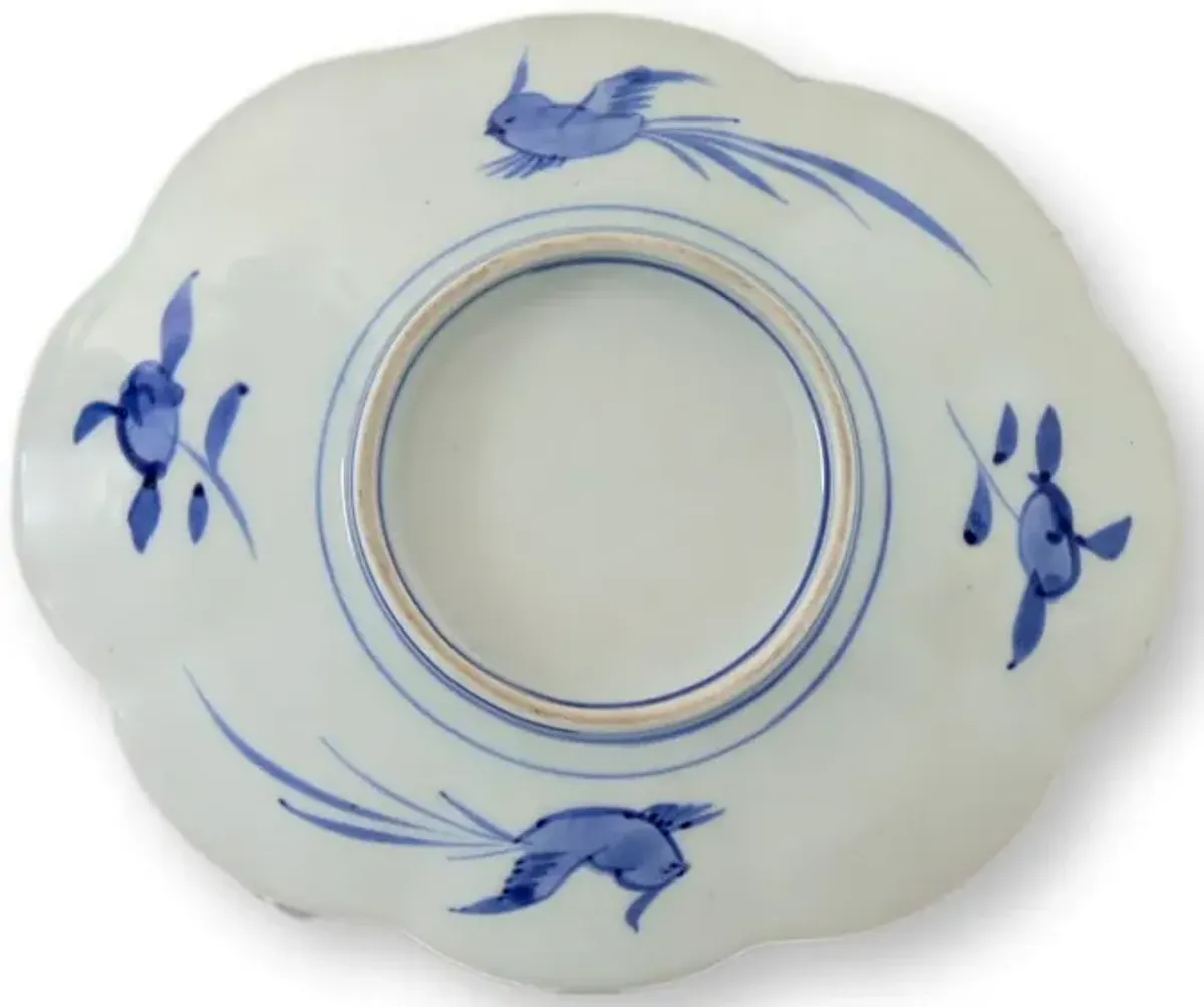 19th-C. Japanese Imari Oval Dish