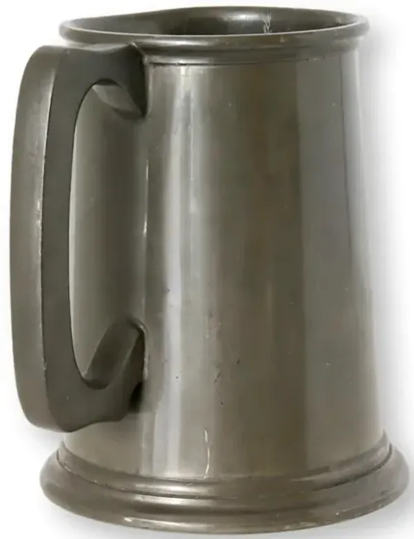 1937 King George VI Coronation Tankard - Rose Victoria - Silver
