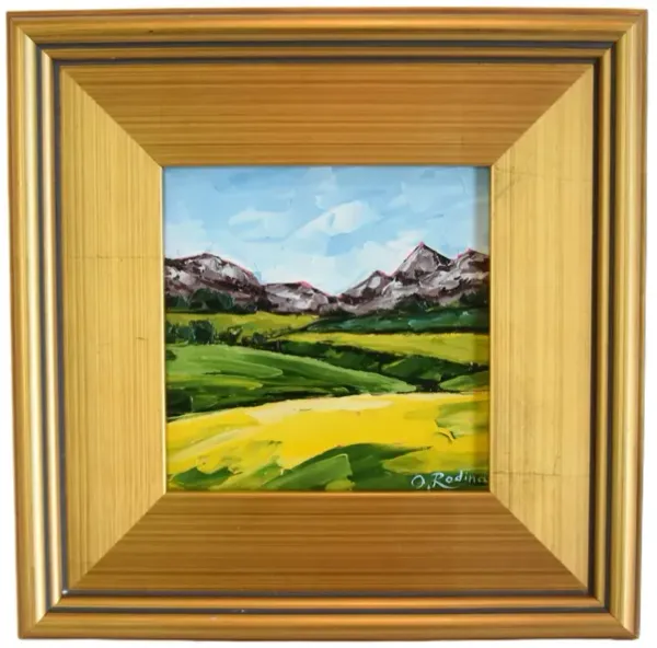 Impressionist Scenic Landscape Painting