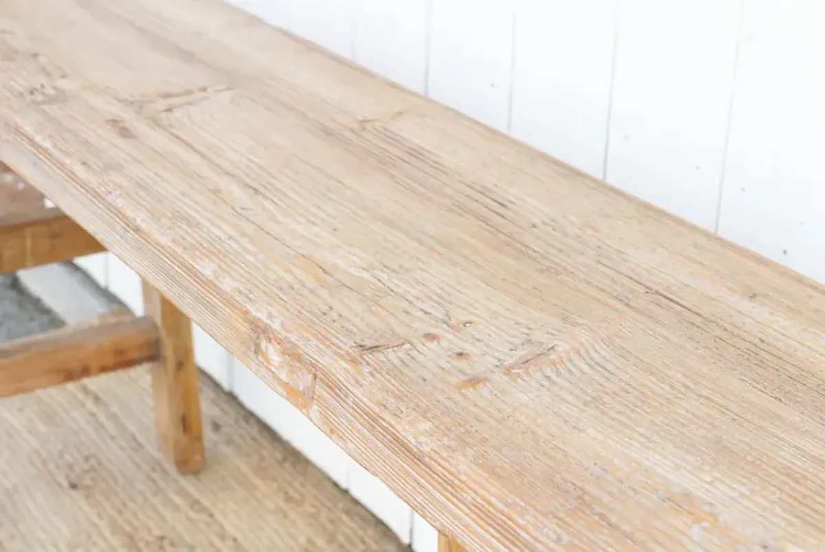 Rustic Farmhouse Console Table