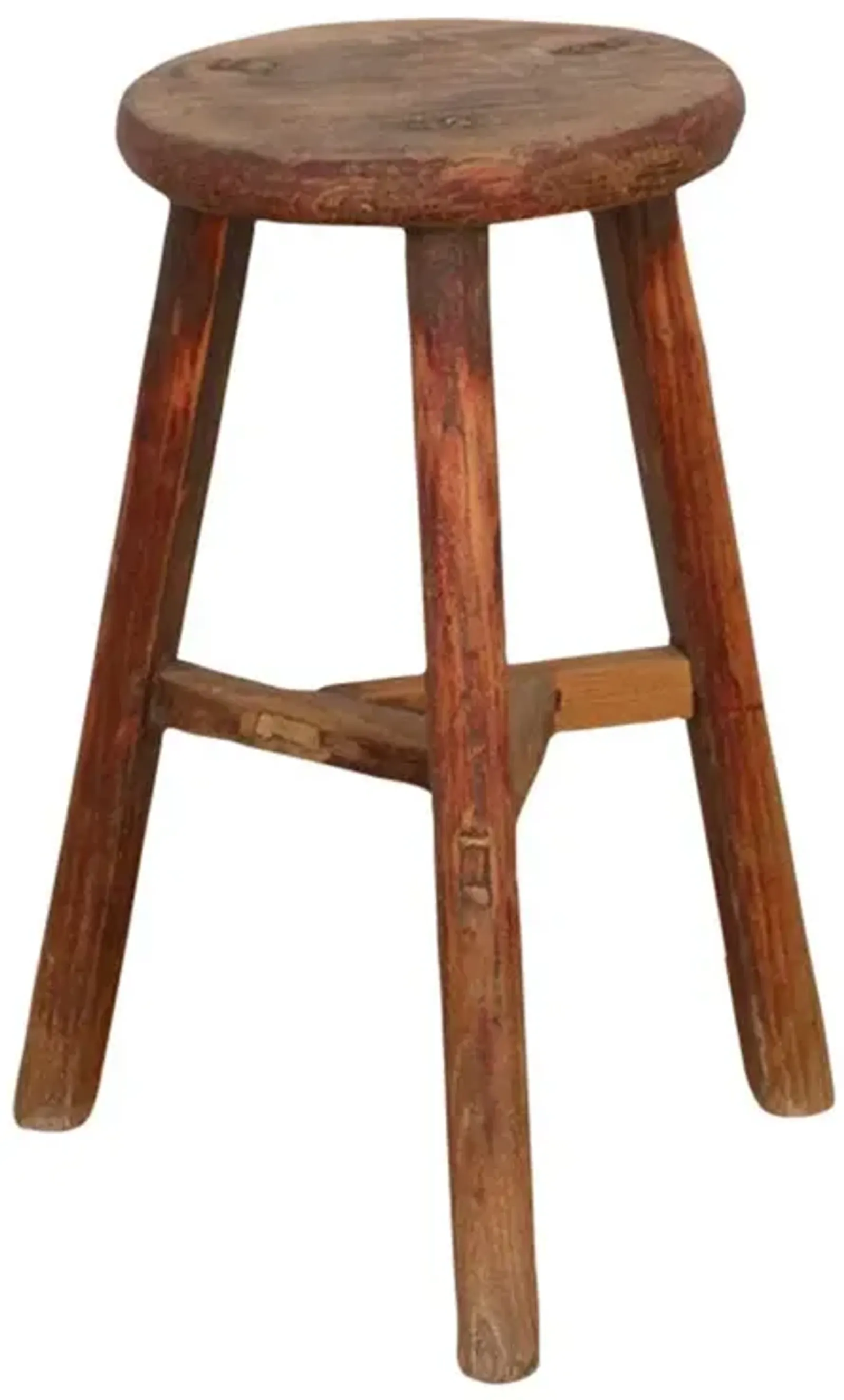 19th Century Painted Wooden Stool