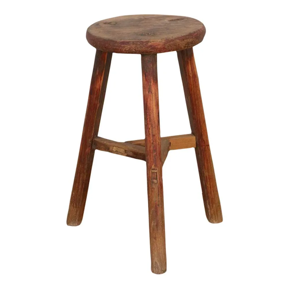 19th Century Painted Wooden Stool