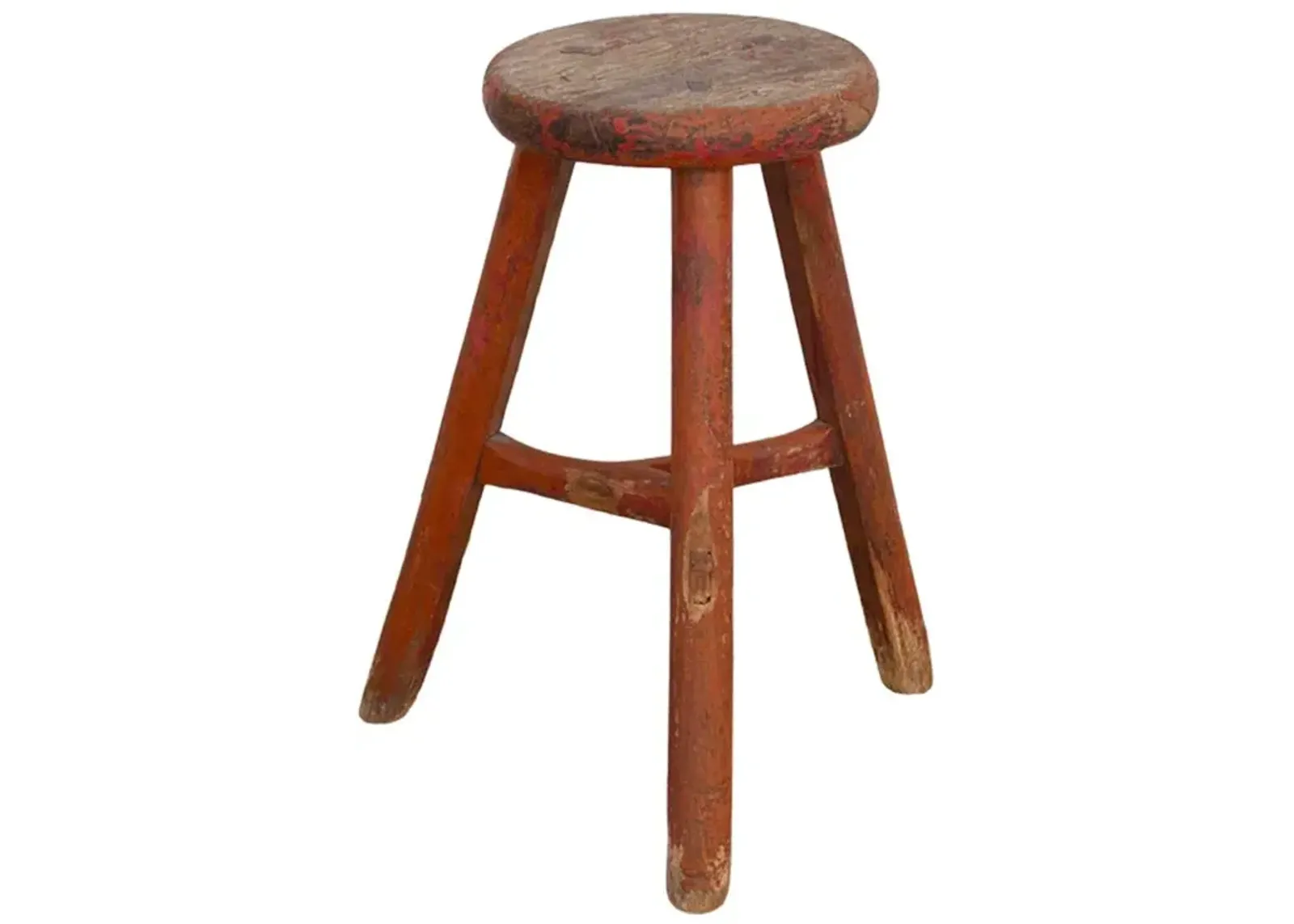 Rustic Farmhouse Asian Stool