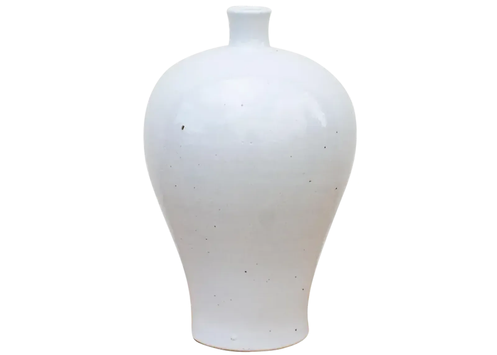 Elegant White Porcelain Jar