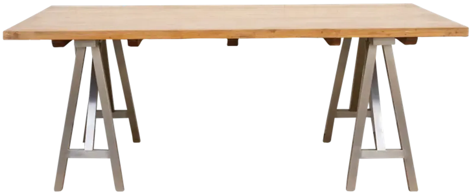 Modern Old Elm Wood Dining Table