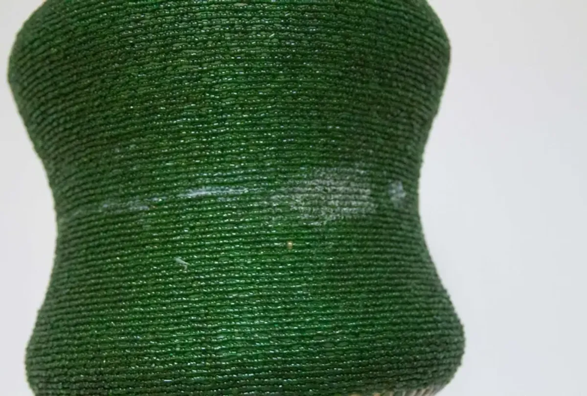 Fern Beaded Pendant Lamp - de-cor