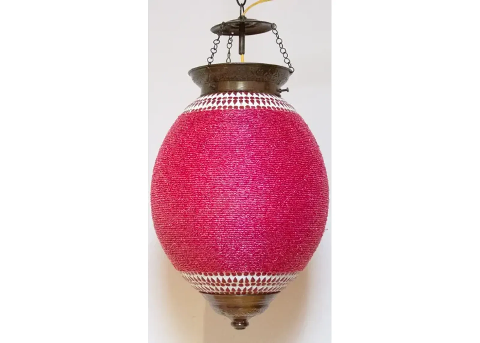 Fuchsia Pendant Sphere Lantern