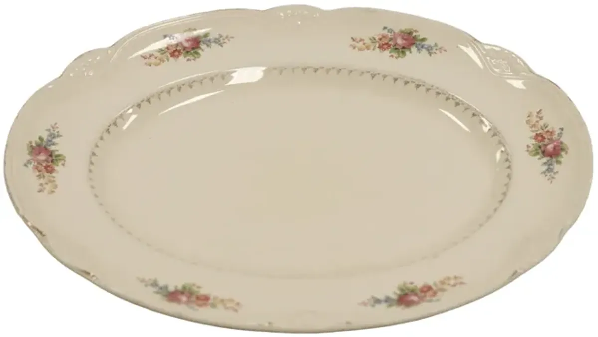 Homer Laughlin Marigold Serving Platter - Interesting Things