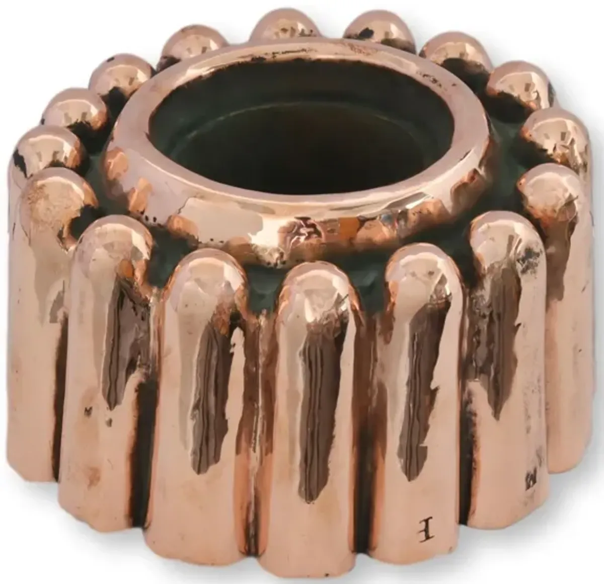 Antique Small Copper Pudding Mold