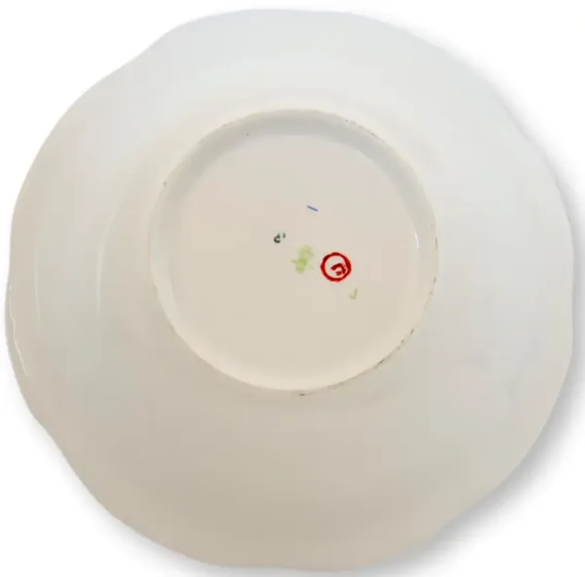 Pompadour I Cobalt & 18K Serving Bowl - The Queens Landing - Blue