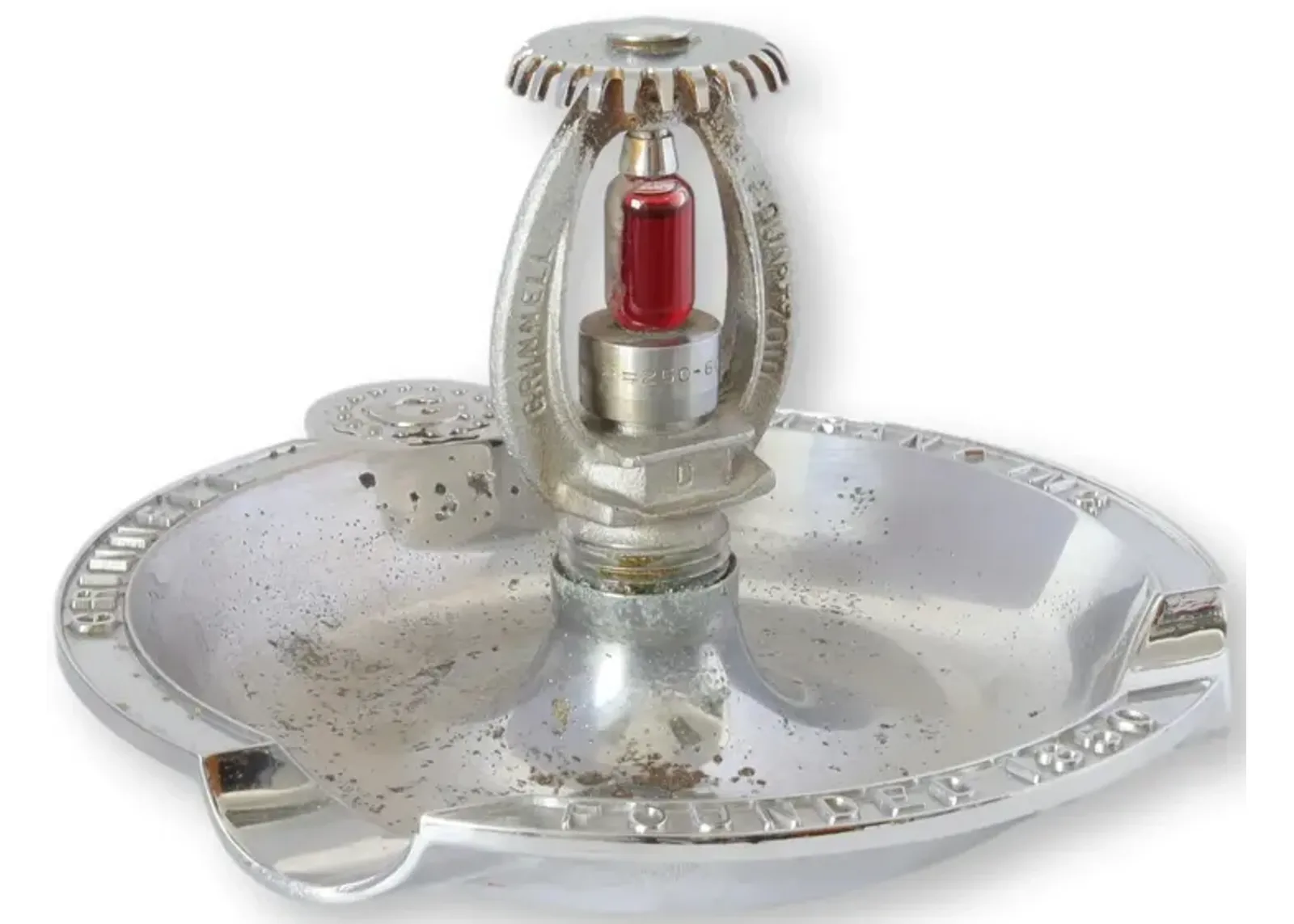 1940s Grinnell Fire Sprinkler Ashtray