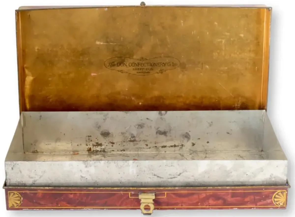 1900s Don Confectionery Co. Checkerboard - New England Mercantile - Yellow