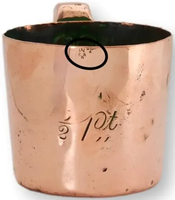 C.1906 Royal Navy Rum / Grog Measure