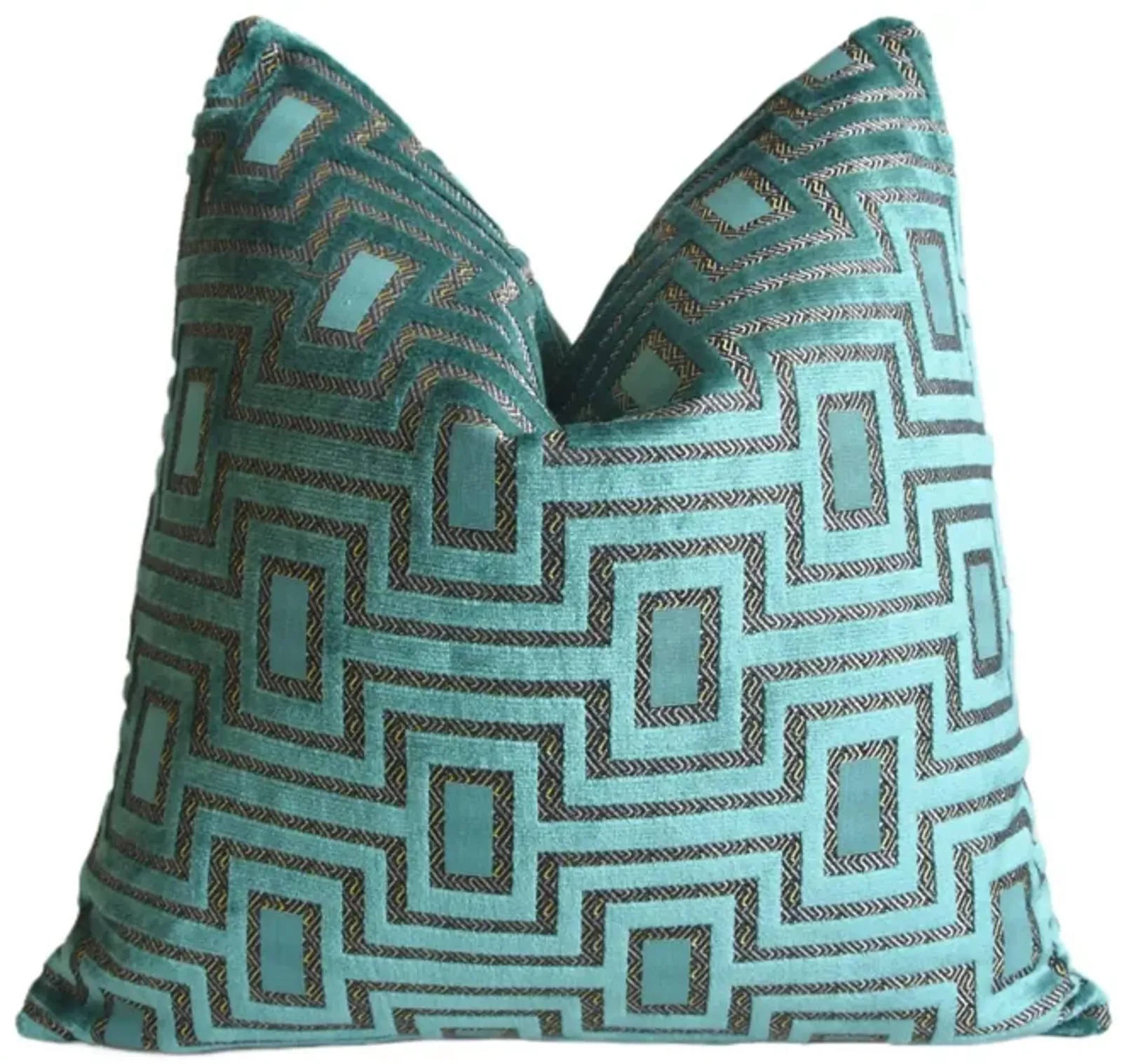 Contemporary Modern Velvet Pillow