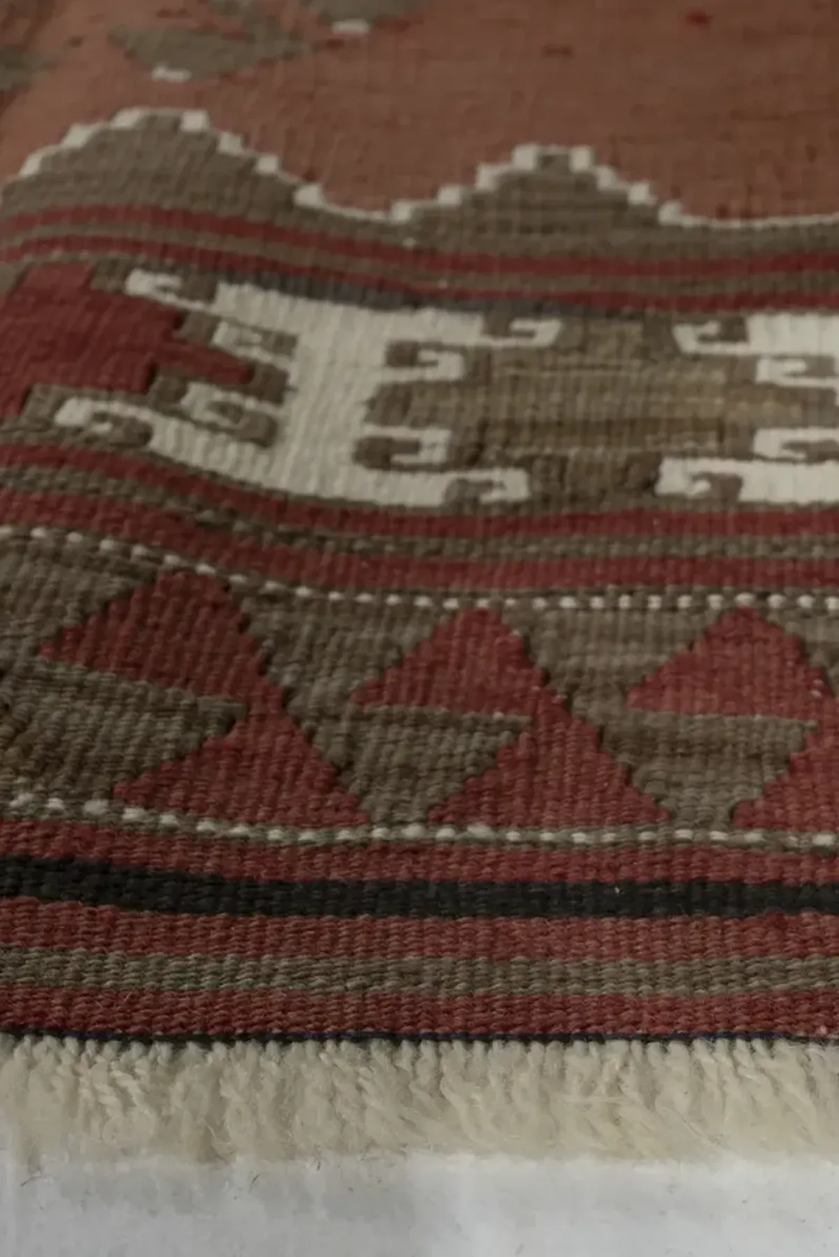 Turkish Kilim 3'8 X 5'7 - Brown