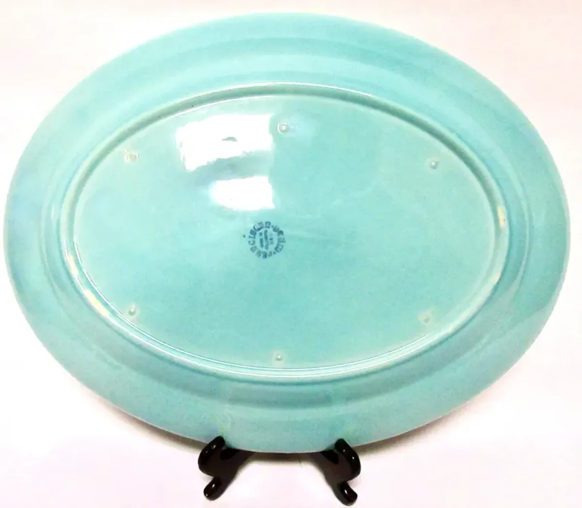 1940s Gladding McBean Swirl Platter