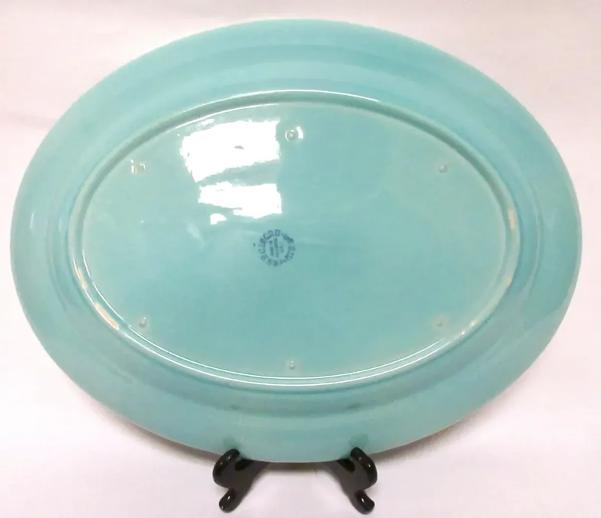 1940s Gladding McBean Swirl Platter