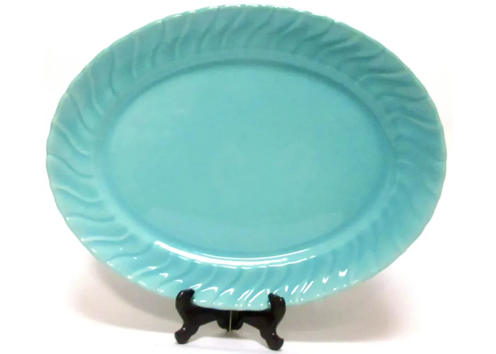 1940s Gladding McBean Swirl Platter