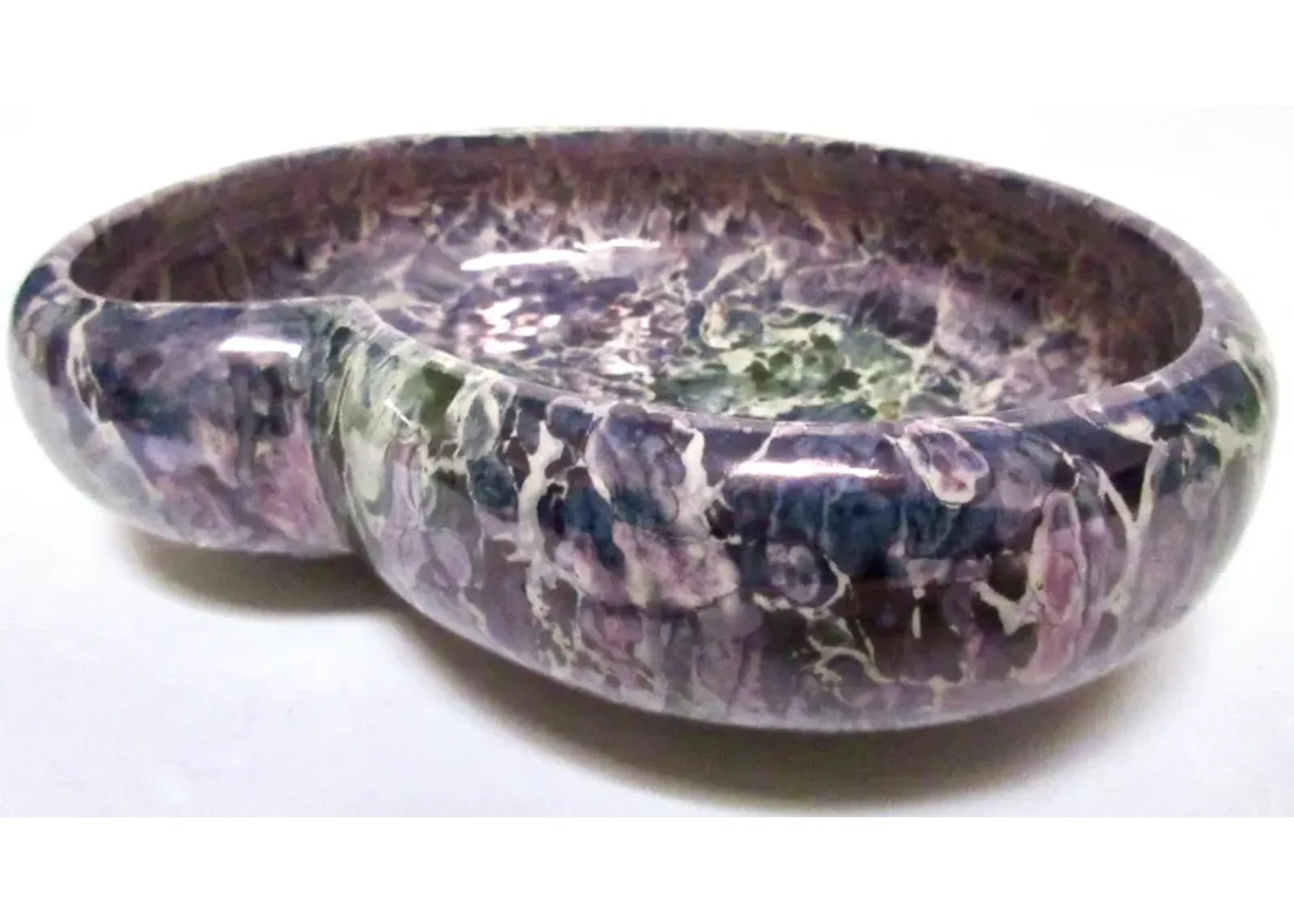 1960s McCoy Marble-Glaze Bowl