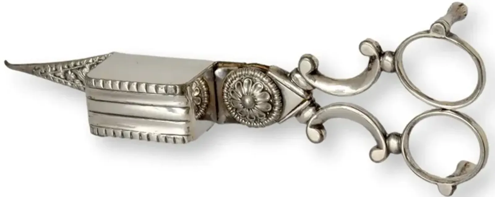 English Silver-Plate Candle Snuffer