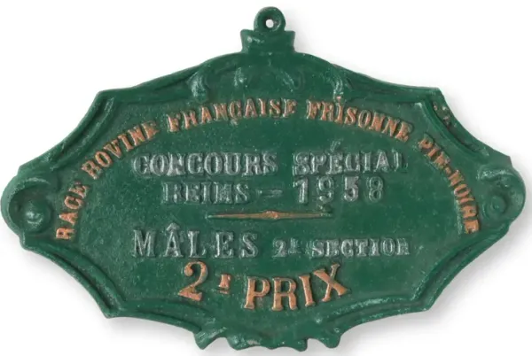 1958 French Reims Livestock Trophy