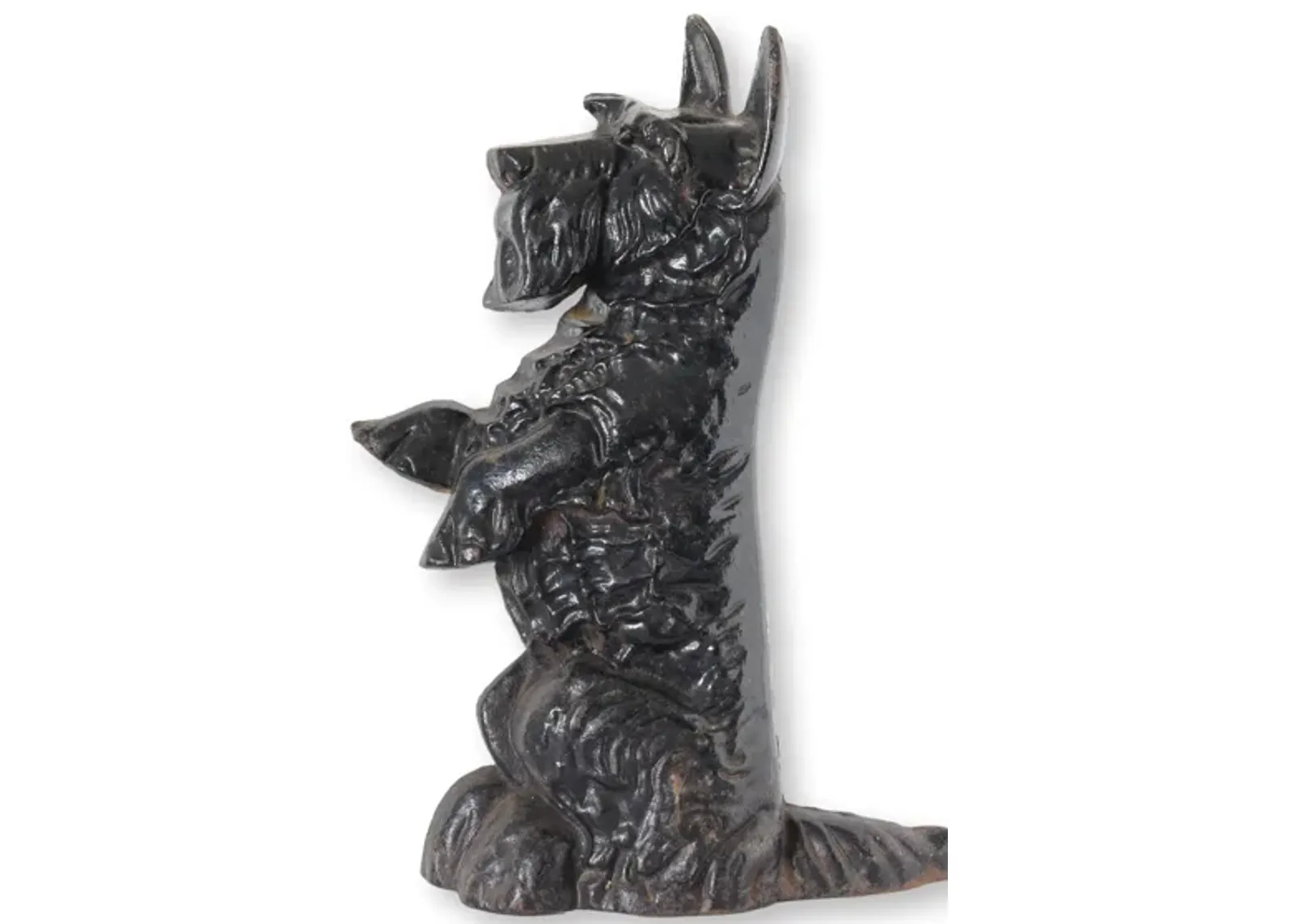 Large Midcentury Scottie Dog Doorstop