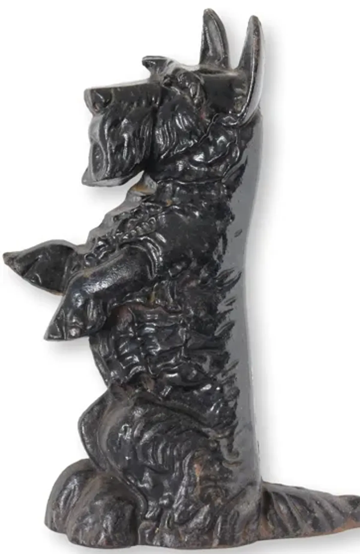 Large Midcentury Scottie Dog Doorstop