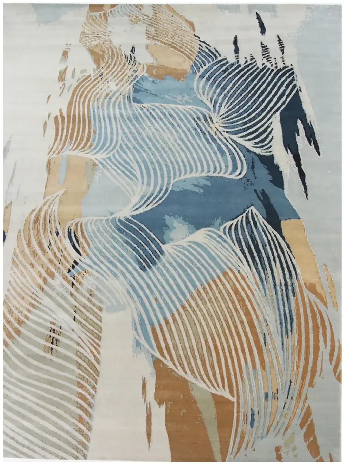 9' x 12' Naples Rugcolor - Blue - Blue