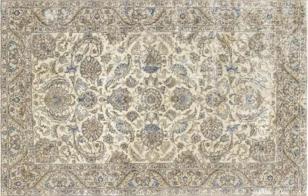 1960s Persian Tabriz Rug - 5'10" x 9'2"